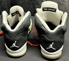 Boys Nike Air Jordan 5 Shoes 440889-011 Basketball Sneakers Size 6.5