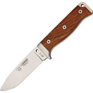 Cudeman MT5 Survival Knife Cocobolo Wood Handle N695 Stainless Blade - CUD120K