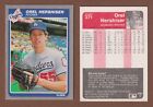 1985 Fleer #371 Orel Hershiser RC Rookie - Los Angeles Dodgers - 449 - 🔥⚾🔥