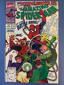 The Amazing Spider-Man #338 Marvel Comics (1990) Sinister Six High Grade