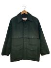 Filson Double Mackinaw Wool Cruiser Jacket Forest Green Size 40 Made in USA USED