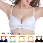 Flat-chested Women Bras 30-38 AAA AA A B Wireless Push Up Bra Lace Sexy Lingerie