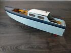 Wooden Model boat vintage kit rc motor cruiser cabin hull wood kit glow nitro RC