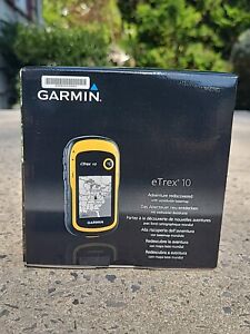Garmin Etrex 10 Handheld GPS Unit - Brand New In Box