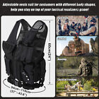 Military Tactical Vest Holster Police Molle Assault Combat Gear Hunting Training