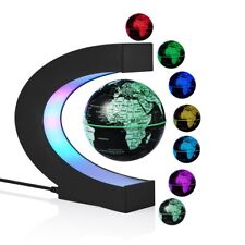 Magnetic Levitation Globe, Multi-Color Changing LED Levitating Globe Magnetic Fl