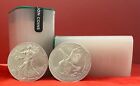 ROLL  (20) - 2023 - 1 OZ. AMERICAN SILVER EAGLE COINS - SHIPS TODAY