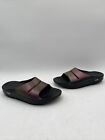 OOFOS Womens OOAHH Luxe Sandal Slide Size M6/W8
