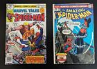 Lot (2) Marvel Comics The Amazing Spiderman #148 Marvel Tales Spiderman #103