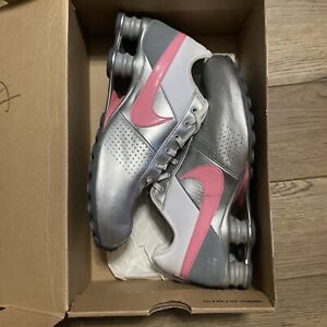 Size 8.5 - Nike Shox Deliver White Pink Silver W