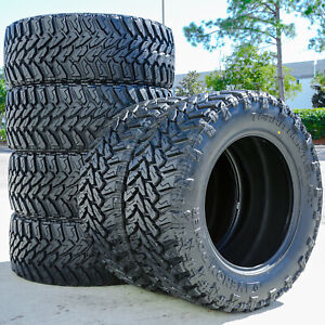 6 Tires Venom Power Terra Hunter M/T LT 35X13.50R22 Load F 12 Ply MT Mud