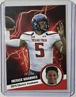 2014 Patrick Mahomes Prospects Electric Rookie Card RC Texas KC Chiefs 🐐