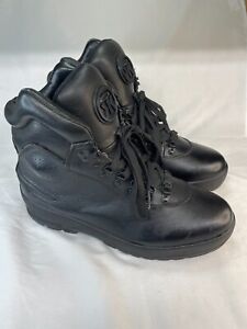 Sumikko Game Changer Rugged Winter Boots Mens US Size 12 Black Leather 1101M-001