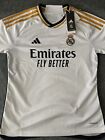 Real Madrid Jersey Home Football Jersey White  Yth Size L (13-14YRS) Retail $80