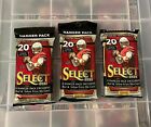 (LOT of 3) 2021 Panini Select NFL Football Hanger Pack Red & Yellow Prizm Target