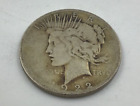 1922-S Silver Peace Dollar Average Circulated