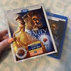 Beauty and the Beast: 25th Anniversary Edition Bluray + Dvd W~Slip Cover •NEW•