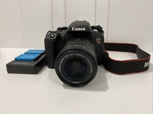 Canon EOS Rebel T6i 24.2MP Digital SLR Camera - Black (PLEASE READ)