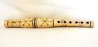 New ListingHandcrafted Decorative Indian Bamboo Flute - 12 Inches