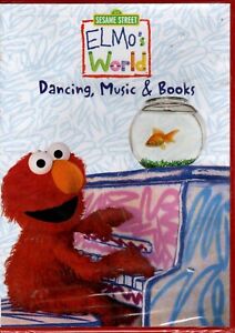 Sesame Street: Dancing, Music & Books (DVD) NEW, sealed