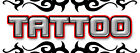 TATTOO 1 DECAL sticker shop artist body art gun parlor tattoos piercing