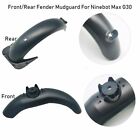 Front/Rear Fender  Mudguard Parts For Ninebot Max G30 Electric Scooter Black