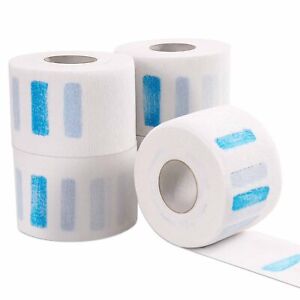 5 Rolls Disposable Barber Neck Strips for Hair Cutting Salon Barbershop