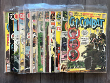 G.I. Combat #138-203 (1969) LOT of 12 Silver/Bronze Age DC WAR Comic Books COOL!