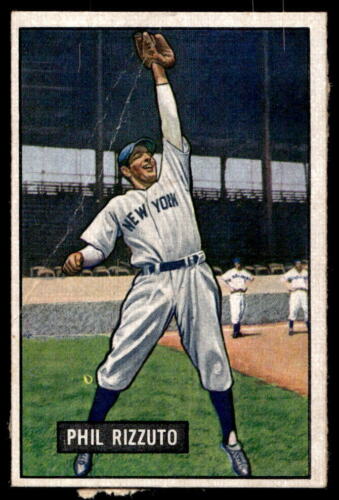 1951 Bowman #26 Phil Rizzuto New York Yankees Low Grade Filler NO RESERVE!