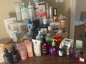Mixed Lot Beauty Items 80 Full Sized 40 Deluxe Travel Makeup Skincare Body (#1)
