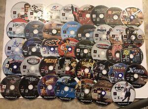 PlayStation PS2 Lot of 39 Loose Games DISC ONLY - ALL UNTESTED, AS IS, Scratched