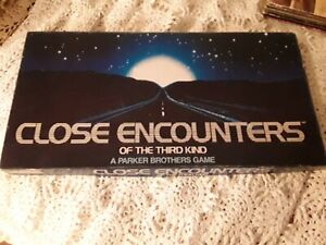 Vintage 1977 Parker Brothers Close Encounters Of The Third Kind Board Game