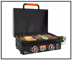 BlackStone 22” On The Go Griddle with Hood - 47.7 lbs - Black