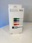 Official Nintendo Wii Component Video Cable YPbPr OEM Genuine RVL-011 CIB