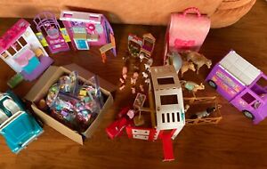 HUGE BARBIE MIXED LOT - SETS PLUS ACCESSORIES GREAT COND. GREAT DEAL
