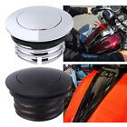 Pop Up Flush Gas Cap Fuel Tank For Harley Road King Street Glide Softail Dyna US