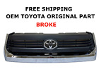 2014 2015 2016 2017 Toyota Tundra front bumper grille CHROME BROKE 53114-0C100 (For: 2015 Toyota Tundra)