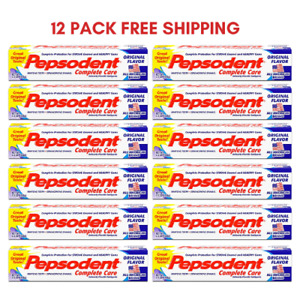 Pepsodent Complete Anticavity Fluoride Toothpaste Original Flavor 5.5 Oz 12 Pack