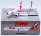 RETRO MODELS 1:200 TAM Airlines Airbus A320 Diecast Aircraft JET Model PR-MAK