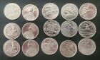 2023 American Women Quarters 1 set of 15 PDS 5 Honorees 15 total coins $25+ship
