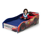 Wood Toddler Bed Disney/Pixar Cars Sleeping Play Safe for Little Kids Boys Girls
