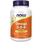 Omega 3-6-9 100 Softgels 1000 mg by Now Foods