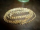 Fine Vintage Solid 14k Yellow Gold 23.5in Chain Necklace Estate Scrap 10.5g