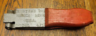 Vintage Herter's Inc Waseca Minn USA Sinker Mold Model 4F1 Red Wood Handle