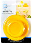 1ct - MAINSTAYS Yellow Mason Jar Shaker Cap Lid with Strainer