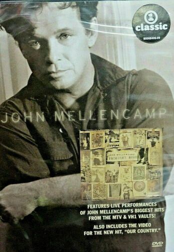 John Mellencamp NEW! DVD Live Performance, Classic MTV, VH1, Videos, unplugged