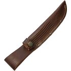 Belt Sheath Genuine Leather For Fixed-Blade Knife Lizard Pattern Fits 6