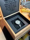 Shinola Birdy Moon Phase 34MM Detroit watch timepiece Silver color, NEW IN BOX