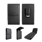 Vertical Leather Case Cover Pouch w Swivel Belt Clip for Samsung Galaxy S5