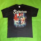 SABATON Heroes North American Tour T Shirt 2014 Power Metal Helloween Savatage L